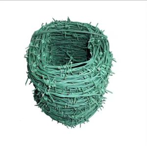 【spot goods】50/100 /200 Meters Iron Barbed Wire Roll Fence Barbed Wire Anti-climb Protect Fence Galvanized Anti-rust Stee Wire Used for pasture fencing fence guard