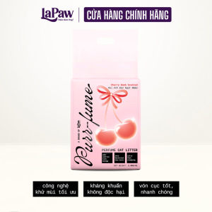 Cát Tre Tự Nhiên Hương Nước Hoa Cao Cấp Lapaw 8L / 2.8KG - cát thân thiện môi trường dành cho mèo - T3 PETS SHOP