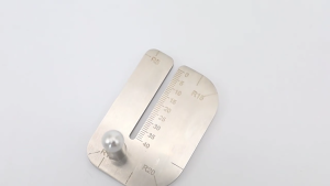 Stainless Steel Leather Punch Aid Plate for Pulling Out Nail Iron or Lacing Chisels Leather Leather Craft Work Tool