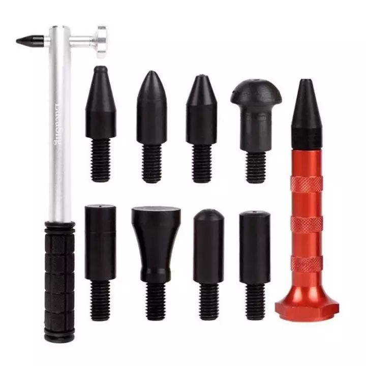 Car Body Paintless Dent Repair PDR Knockdown Metal Tap Down Tools 9
