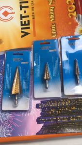 Mũi khoan tháp TITANIUM chuôi lục giác Nar cao cấp