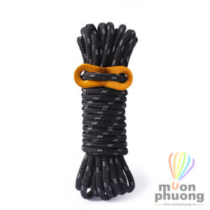 Cuộn 4m dây dù phản quang căng dựng lều bạt chống gió phơi treo móc đồ cắm trại dã ngoại - MUÔN PHƯƠNG SHOP