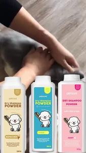 core Dry cleaning powder 380G for dogs and cat shampoo deodorization itching shower dry shampoo