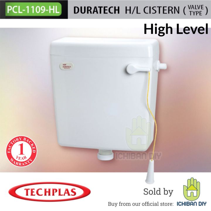 Techplas Duratech Pcl 1109 Hl Cistern Valve Type High Level Flush