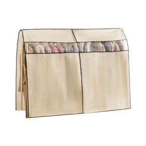 LITTLEX Vải không dệt Áo che bụi quần áo Chống thấm nước Dày hơn Bọc móc treo áo đứng Hiện đại Chống bụi Bộ tổ chức treo quần áo cho phòng ngủ