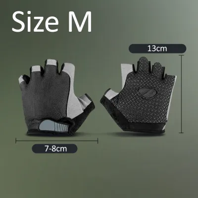 Sarung Tangan Sepeda Half Finger - Sarung Tangan Motor - Sarung Tangan Olahraga - Sarung Tangan Olah Raga - Sarung Tangan Half Finger - Sarung Tangan Separo - Sarung Tangan Separuh - Sarung Tangan Gym - Cycling Gloves - Biking Gloves