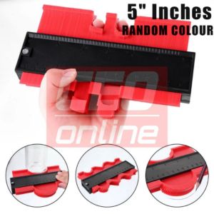 CEO 🇲🇾 Contour Profile Gauge Duplicator Tiling Laminate Tiles Edge Shaping Wood Measure Ruler Home Decor RANDOM COLOUR