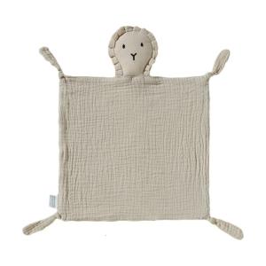 Baby Wiping Towel Cotton Handkerchief Feeding-Bib Saliva Towel Soothe Appease Towel Comforter Lion Doll Comfort Scarf