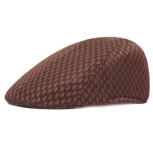 UNIITY Mùa hè Lưới Có thể điều chỉnh Hat trời Đạt đỉnh Nắp Thoáng khí Beret Hat
