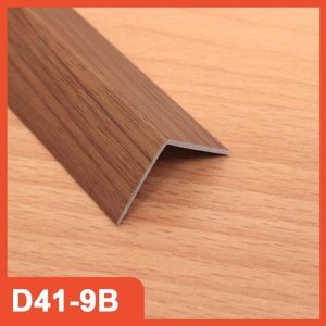 HT PAKET 5pcs List Siku L WPC Aestetic Ukuran 95cm x 2.35cm Wall Panel List Sudut Wood Panel Tangga Penutup Atas WPC