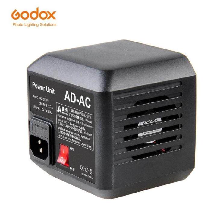 Godox AD-AC AC Power Unit Source Adapter With Cable For AD600B AD600BM ...