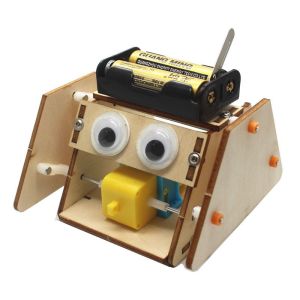 1Set Mainan Robot Segitiga Elektronik DIY Mainan Edukasi Sains Untuk Edukasi Sains Anak