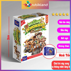 [Foxi] Trò Chơi Đi Tìm Kho Báu Phần 1 Bộ Boardgame Tương Tác Đồ Chơi Trí Tuệ Trẻ Em Tư Duy