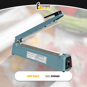 Food Vacuum Heat Sealer Machine Impulse 300MM Plastic Sealer Machine Metal 350 W Lightweight High Quality