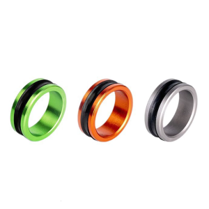 2pcs Aluminum Alloys Fishing Line Rings Corrosions Resistant Fishing Line Rings for Secure Knots and Line Protecting