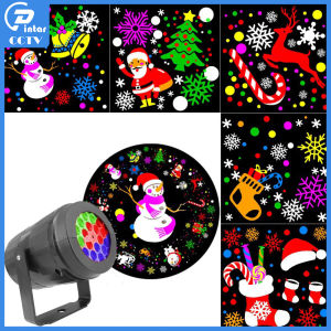 Lampu proyektor Natal Christmas LED projection light outdoor waterproof liburan proyeksi dekorasi
