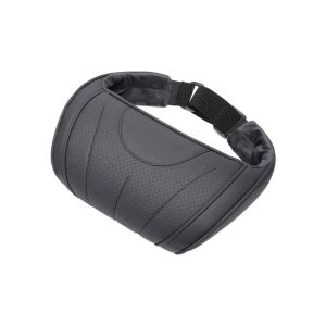 TANTUANG Soft Memory Foam Car Neck Pillow Adjustable Fit Breathable Leather Car Seat Headrest Cushion Comfortable Relief Ergonomic Universal Car Pillow Auto Universal