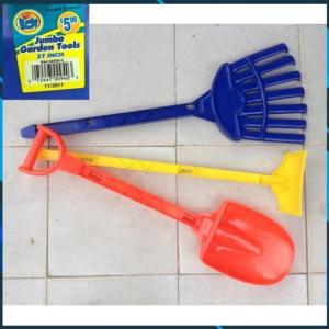 Bộ xẻng cào xúc đất bằng nhựa lớn 65cm Kids Stuff Canada sx tại Mexico. kidstuff-7