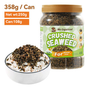 Mr.Squirrel Seaweed Crispy Crumbled Nori 250g Ready to Eat Meal Seaweeds