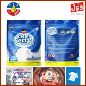 JSS ABS YU HENG Clean Secret Laundry Detergent 1000grams (1KG) POWDER DETERGENT UP TO 3X CLEANING POWER with FABCON (Original)
