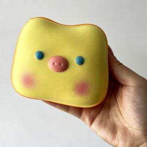 XHLXH Slow Rising Bread Squishy Toys Puppy Cat Shape Hand Relax Slow Rebound Toy Children Pinch Sensory Fidget Ball Kids Adults