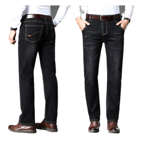 กางเกงยีนส์ผู้ชาย กางเกงยีนส์ทางตรง กางเกงขายาวผช กางเกงแฟชั่น JEANS