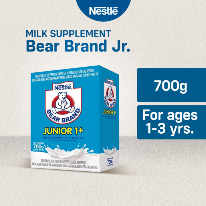 Bear Brand Junior Milk Supplement For Children 1-3 Years Old 700g ...