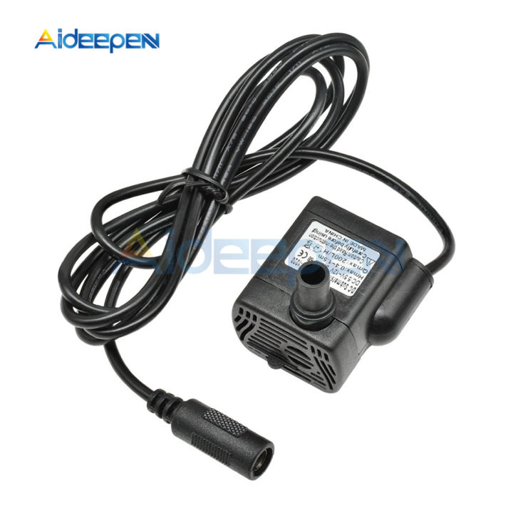 ปั๊มน้ำแบบจุ่มในตู้ปลา,ปั๊มน้ำแบบจุ่มขนาดเล็ก12V 3W พร้อมระยะ1.5 L/hem ...