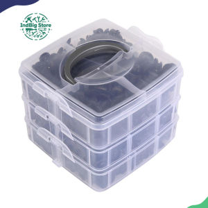 Klip Bemper Universal Mobil - Set 100/620Pcs Plastik Tahan Lama Cocok Semua Merk Mobil-Kotak Rapi