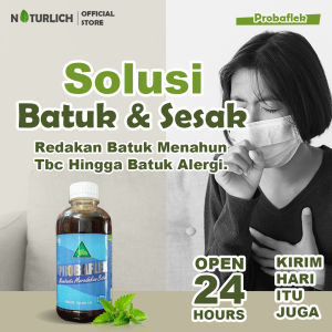 Probaflek Untuk sembuhkan batuk kering dan batuk berdahak di sertai sesak nafas
