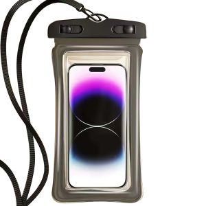 Floating Airbag Waterproof Phone Pouch With Lanyard For Beach Swimming Kayaking Universal Dry Bag Case For All Phone