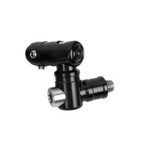 Universal Motorcycle Side Mirror Folding Mechanism CNC 360° Processor Aluminum Universal Adjustable Motorcycle Side Mirror Arm