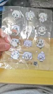 Anime Frieren Beyond Journeys End Chibi Frieren Waterproof Transfer Stickers for Phone Case Laptop iPad Skin Decoration Decal Kawaii Cute Elf Girl