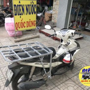 Baga giá chở hàng xe máy mở yên đổ xăng ngang  50 x dài 72 cm và các mẫu baga chở hàng mặt liền
