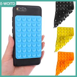 【E-WOITD】 1PC được hỗ trợ dính Sucker pad cho cố định Pad 40 double side Silicone hút pad cho điện thoại di động Lịch Thi Đấu hút cup