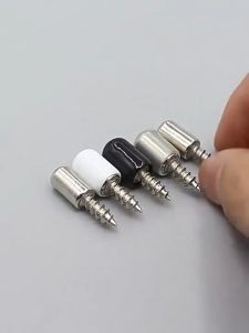 50Sets Shelf Support Pegs Bracket Screws With Non-Slip Sleeve For Cabinet Closet Shelf Bracket