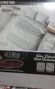 COD SPREI ALL NEW MY LOVE UKURAN 160x200 dan 180x200 T30 MOTIF TERLARIS SPREI KING SIZE NO. 1
