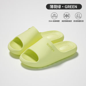Summer Slippers With 3Cm Sole MenS Arch Support EVA Soft Sole Non-Slip Bathroom Bathing Slippers Simple Home Sandals For Women