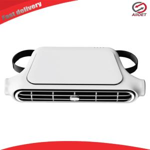 【Alloet】 Portable Car Fan with Adjustable 3 Speeds Headrest Cooling Fan for Sedan Vehicles