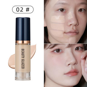 【Pretty Sakura】6ML Matte Moisturizing Liquid Foundation Long Wear Whitening and Concealer Primer Cream Cosmetic Makeup