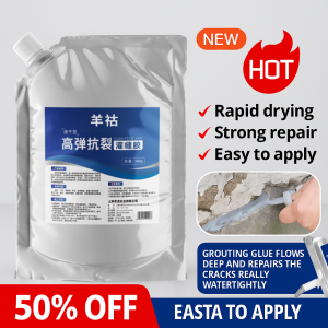 Roof Floor Crack Quickdrying Waterproofing Adhesive Repair Grouting Adhesive Waterproof Sealant Wall Gap Filler Concrete Flooring Repair Glue Leakage Repair Paint