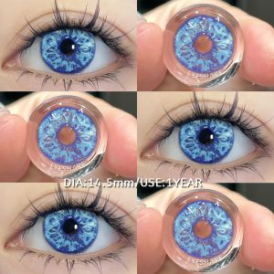 Eyeshare DEVILEYE Cosplay Contact Lens 2pcs White/Black/Red Game Halloween Anime Cosmetic Lense