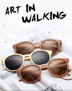 Nino New Version Kacamata Retro Korean Style Frame Bulat Wanita Pria