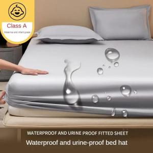 【discount store】Waterproof bedsheet bedspread single piece urine proof and breathable mattress dustproof cover mat without pillowcase