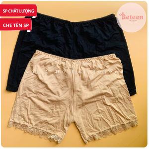 QUẦN LÓT BigSize  Quần ĐÙI NỮ LAI REN  QUẦN Lót ĐÙI VÁY LAI REN COTTON CAO CẤP CO GIÃN THẤM HÚT SIÊU TỐT - NỘI Y ĐỒ LÓT : BETEEN