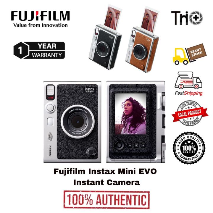 Fujifilm INSTAX MINI EVO™ Hybrid Instant Camera Lazada