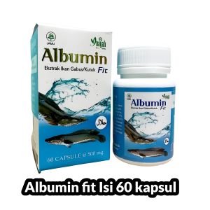 Albumin Fit Kapsul Ekstrak Ikan Gabus Kapsul Kutuk Penyembuhan Pasca Operasi / Obat Caesar