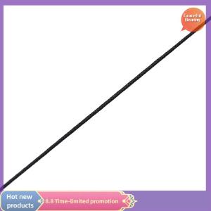 Graceful Móc chìa khóa có thể thu gọn màu đen dây thép cuộn dây móc chìa khóa Vòng Giữ huy hiệu