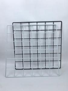 HIJANG BESI 35X35 CM HIASAN DINDING GRADE A WIRE GRID KERANJANG BAHAN BESI TEBAL RAK GANTUNG DEKORASI HARGA MURAH BARANG BERKUALITAS PROMO DISKON TERLARIS