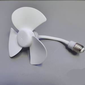 3 Spiral Fan Blades Small Fan Low Noise Energy Saving 3 Blade Plastic Fan Blade (13 cm)